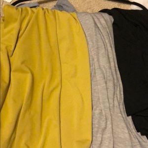 Euc lot of 3 lularoe xxs maxi skirts